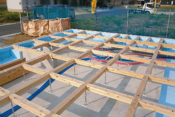 東濃ヒノキと安心のエコボロン防蟻工法